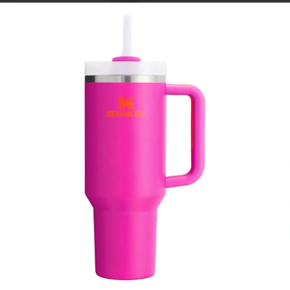 Color Sold Out! Stanley Vivid Violet Quencher H2.0 40oz Tumbler with Handle NWT - Picture 2 of 15